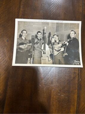 Vintage Black & White Band Photo Grand Ole Opry 1948
